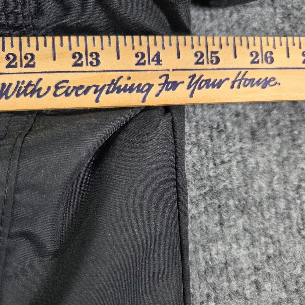 English Laundry Black Hooded Parka Jacket Faux Fur Trim Winter Mens‎ Size XL